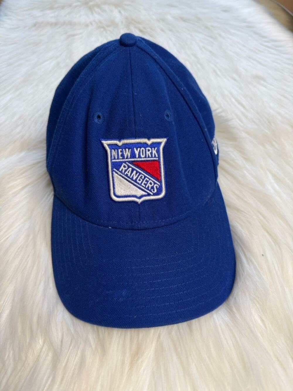 New York Rangers Blue Logo New Era Hat